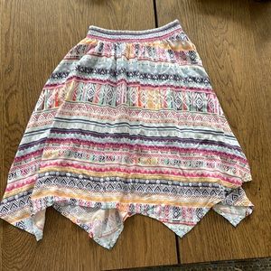 Colorful medium sized girl skirt